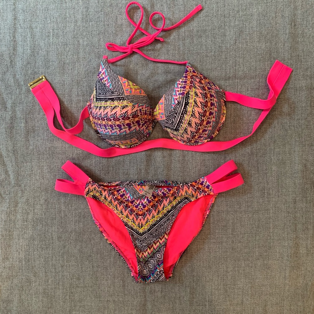 Multi-colored Bathing Suit